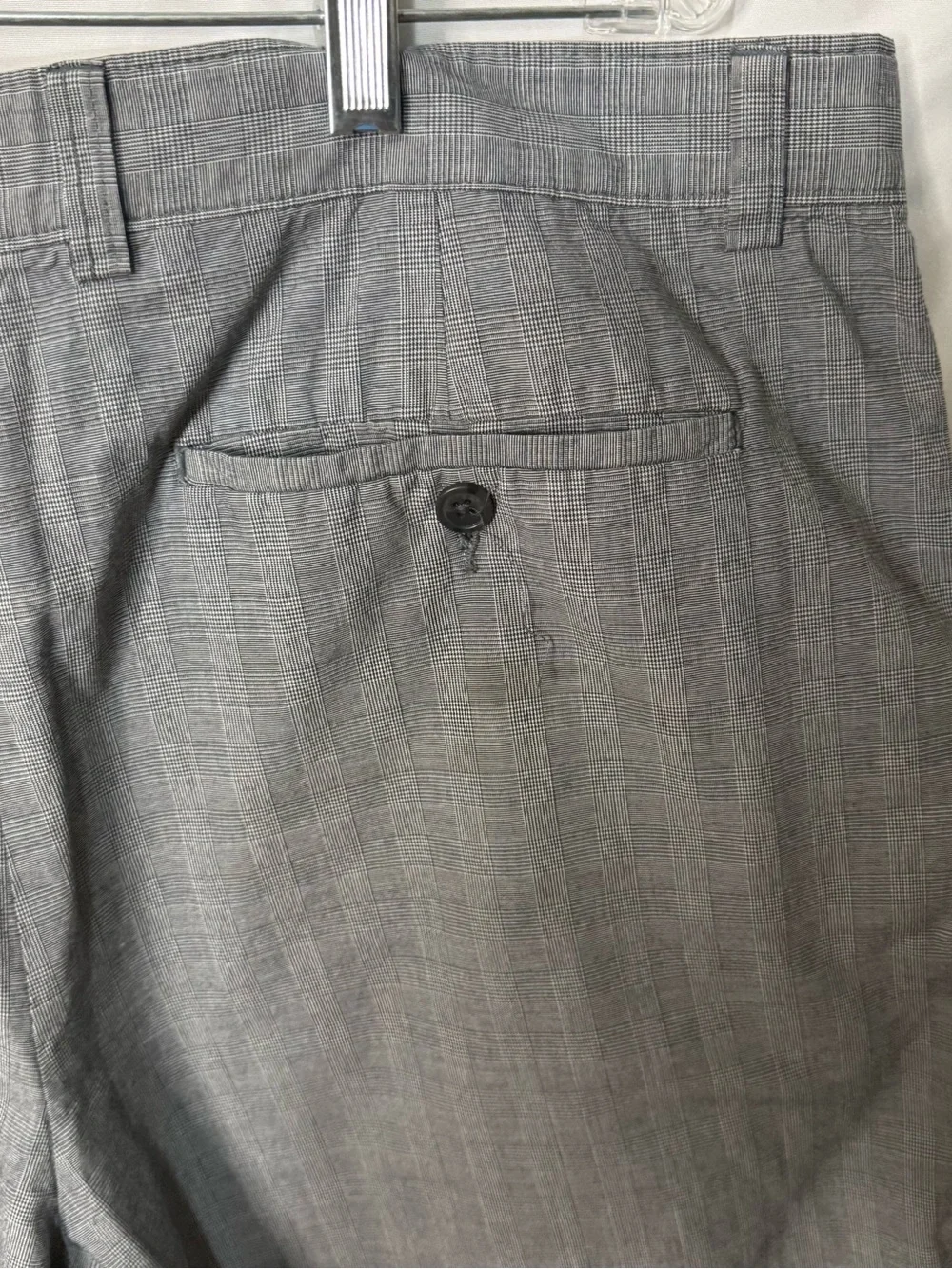 Banana Republic Gray Men's Flat-Front Shorts